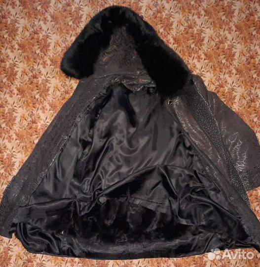 Дубленка женская 54