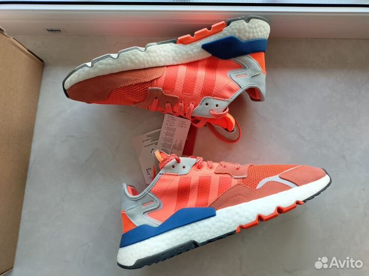 Adidas Nite Jogger Solar Orange Оригинал 42