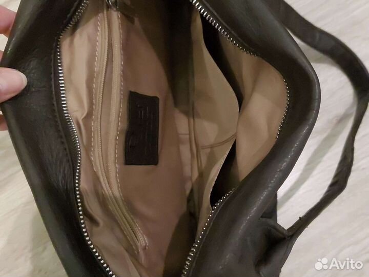 Натуральная кожаная сумка