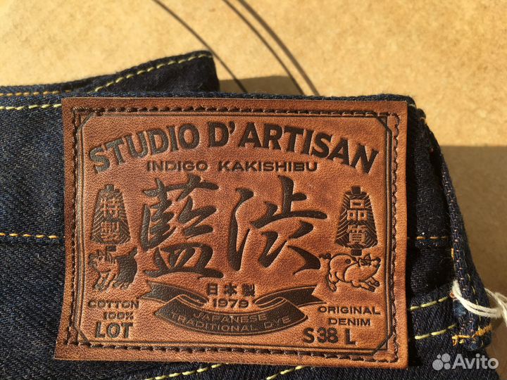 Японские джинсы Studio D'artisan 