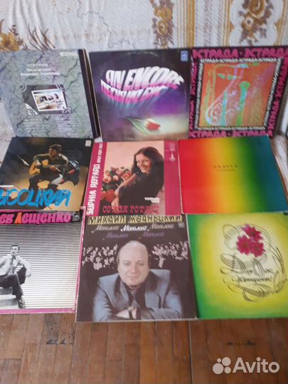 Виниловые пластинки СССР