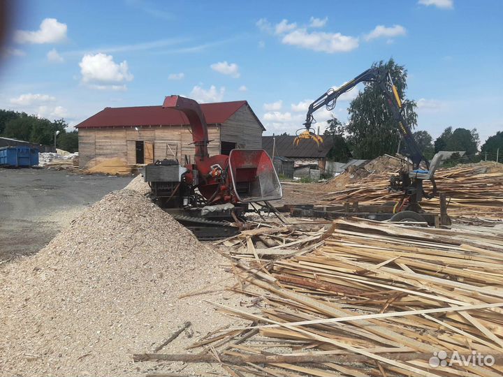 Измельчитель веток, дробилка дерева, аренда