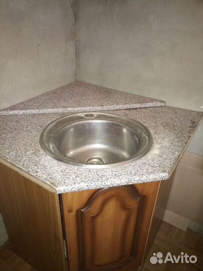 Мойка круглая с угловым шкафом