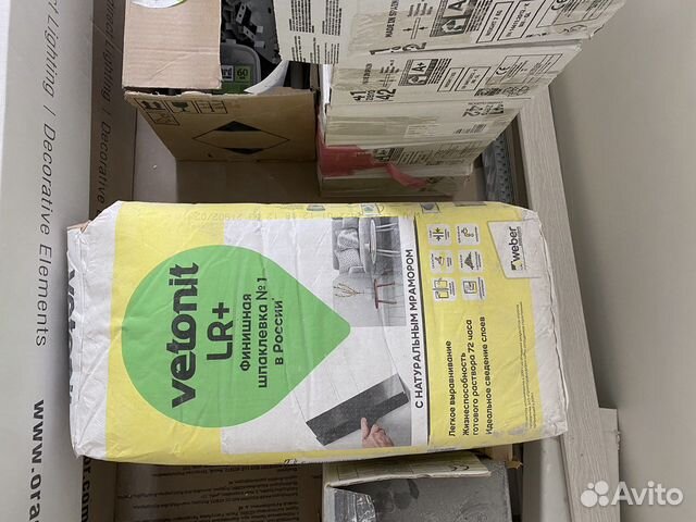 Шпаклевка финишная Weber Vetonit LR Plus, 20 кг купить в Москве ...