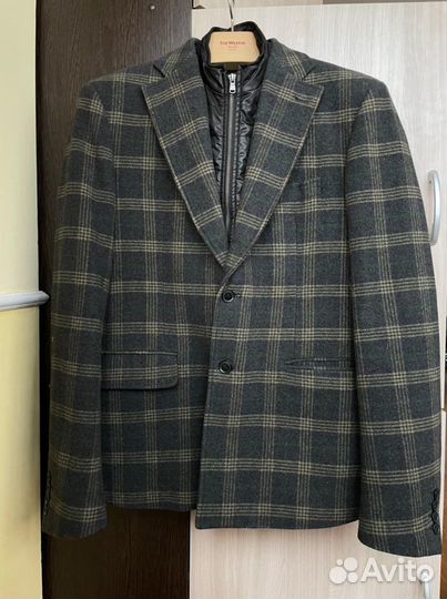 52размер Зимний пиджак-бушлат