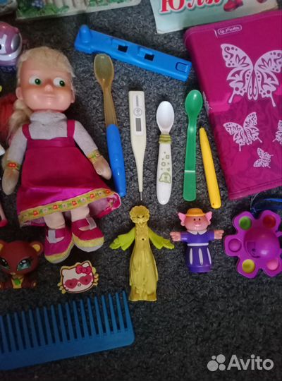 Для девочек пакетом,коробкой игрушки