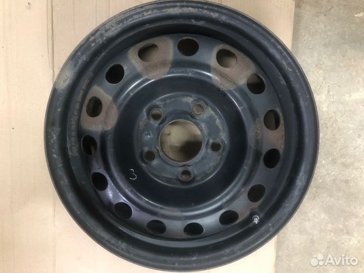 Штампованные диски Hyundai/Kia R15