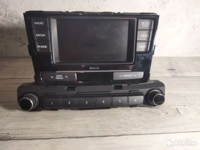 Магнитола hyundai solaris/kia
