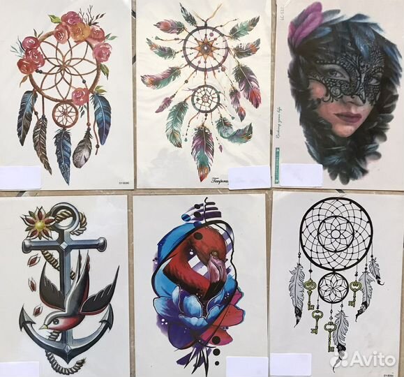 Временные тату