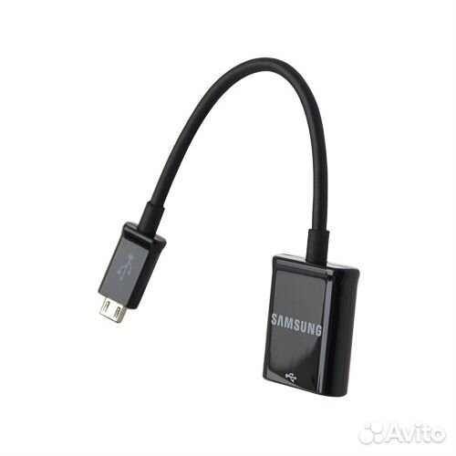 Кабель переходник OTG Samsung micro USB-USB оригин