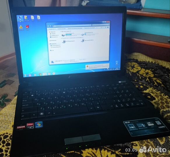 Ноутбук asus k53t