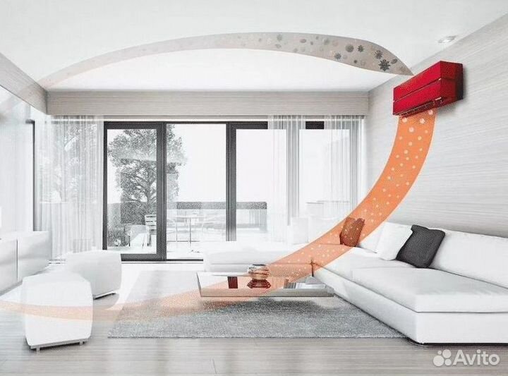 Кондиционер. Установка кондиционеров. Склад Москва