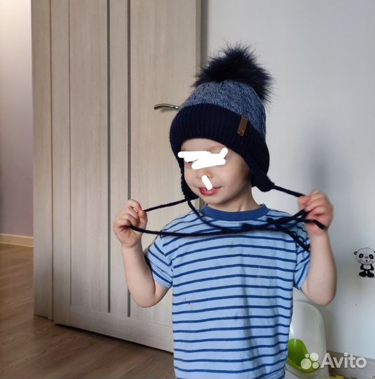 Шапка детская зимняя
