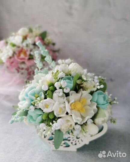 Букет из мыла