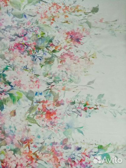 Ткань Акварельные цветы