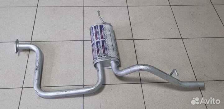 Глушитель на daewoo matiz задняя часть