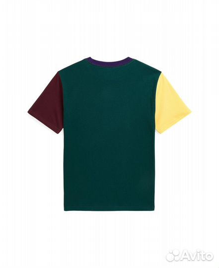 S (8-10) /Polo Ralph Lauren футболка с Медведем.Ор