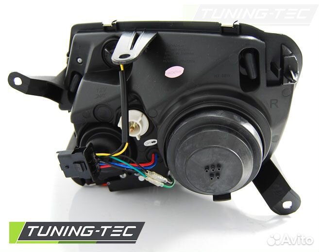 Renault Duster 10-14 Фары Tube Light черные