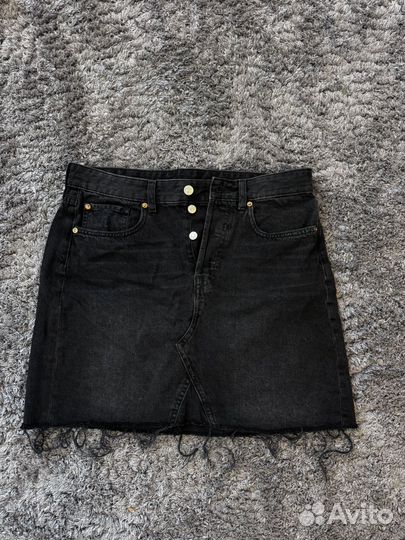 Джинсовая юбка hm