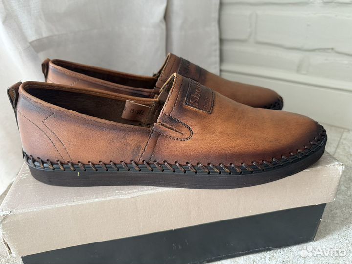 Топсайдеры новые мужские