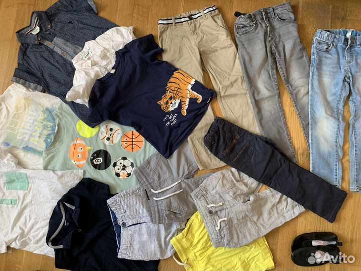 Летние вещи пакетом на мальчика 5-6 лет