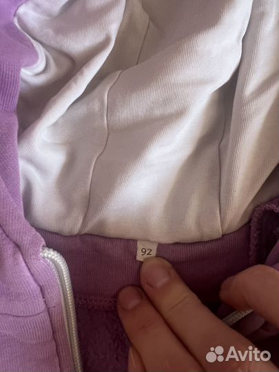 Комбинезон детский с глубоким капюшоном