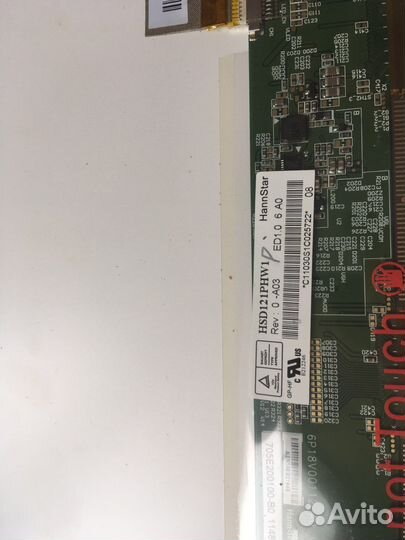 Матрица hsd121phw1 Asus VX6 Lamborghini