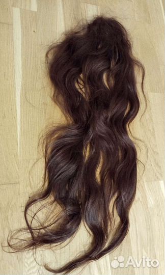 Волосы натуральные на трессе