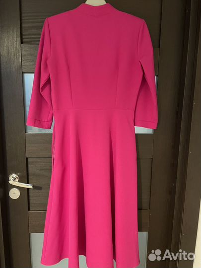 Платье нарядное фуксия