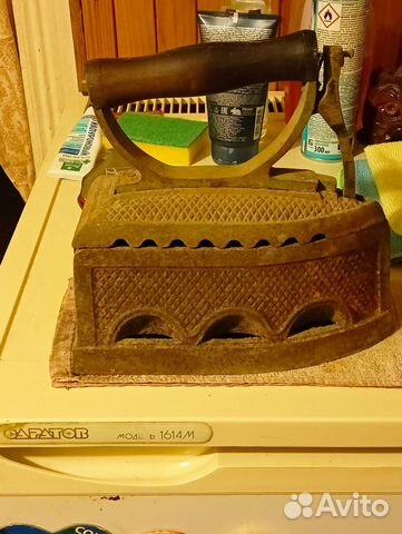 Старинный утюг на углях, (раритет)