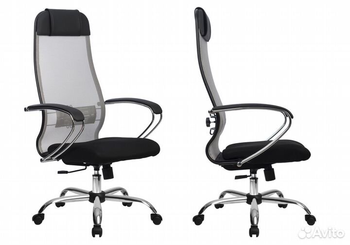 Кресло Метта Комплект 18 светло-серый