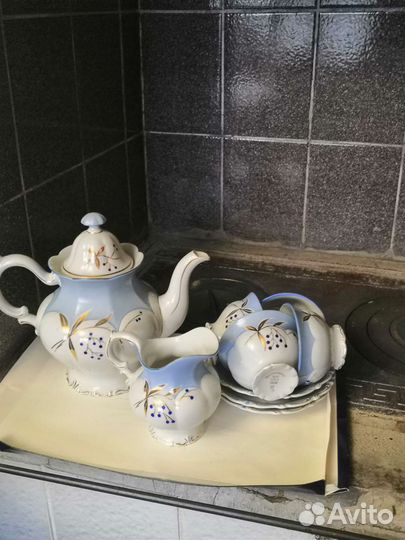 Чайный сервиз старинный