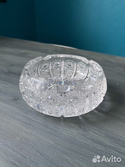 Пепельница 10 см., хрусталь, Aurum Crystal