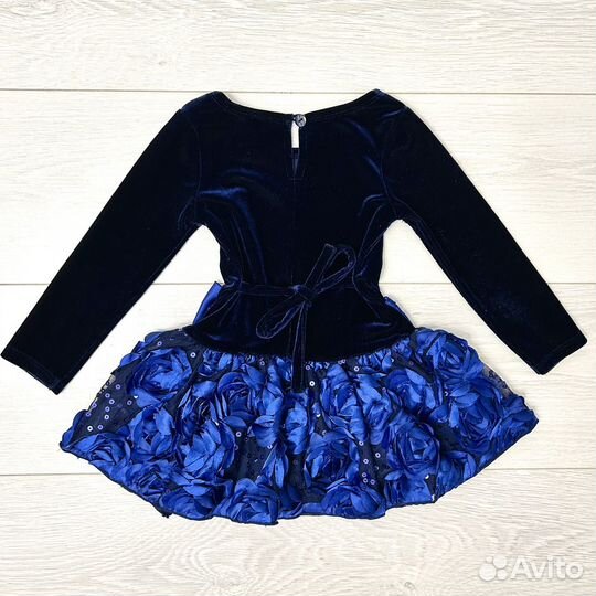 Новогоднее нарядное платье 92 размер