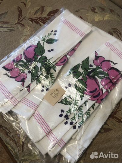 Скатерть льняная новая СССР