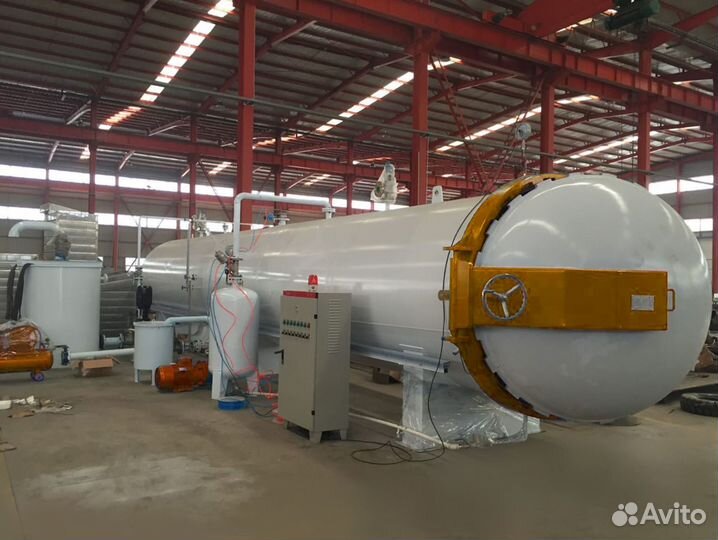 Автоклав для импрегнации древесины с маневренной е