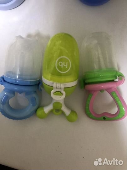 Поильник Nuk,Стакан непроливайка Avent,3 нимблера