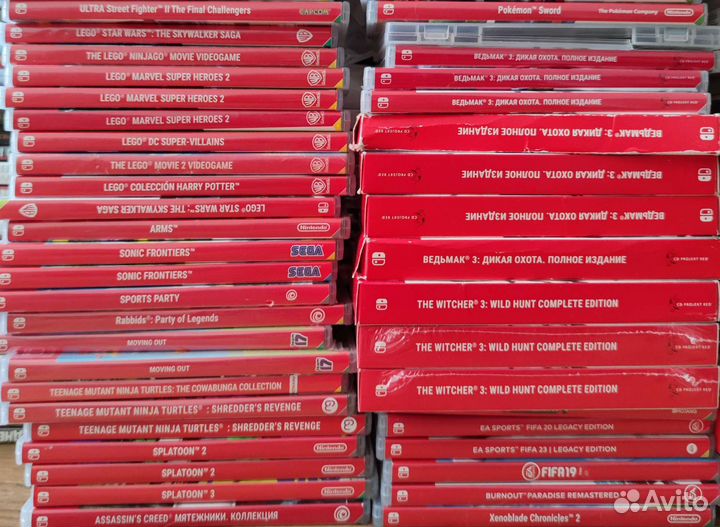 Игры для nintendo switch Mario и другие более 200