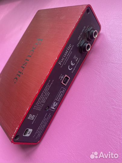 Звуковая карта Focusrite scarlett 2i2 2 gen
