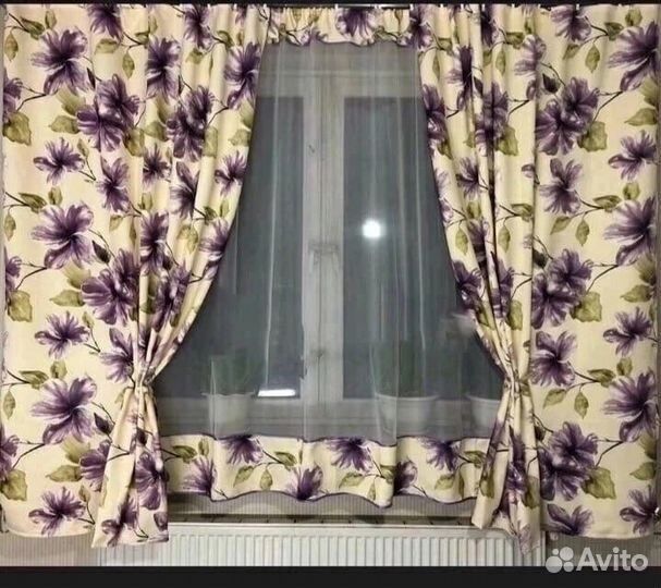 Шторы кухня