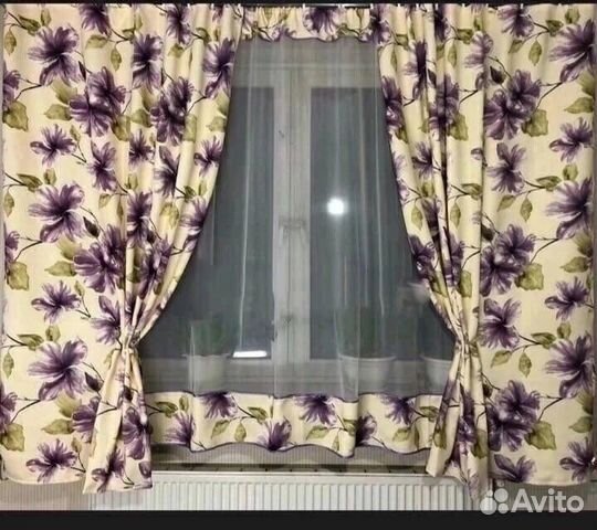 Шторы кухня