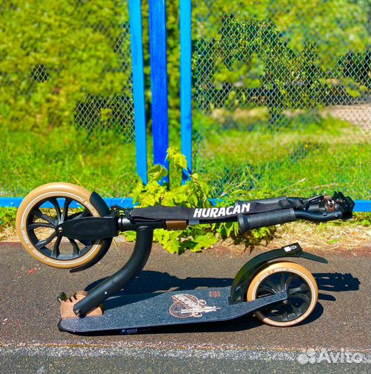 Самокат Tech Team TT huracan черный (2022)