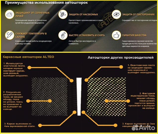 Каркасные шторки Renault Symbol 2 (08-13)