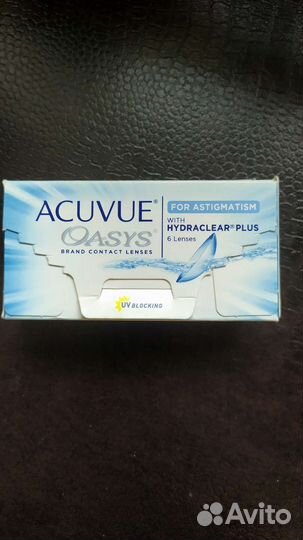 Линзы контактные acuvue oasys двухнедельные