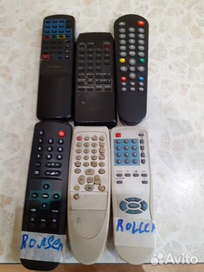 Пульты для старых тв