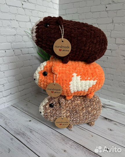 Вязаные морские свинки