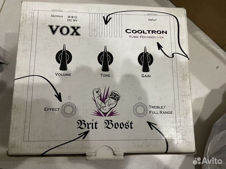 Vox CT-03 BT - гитарная педаль для электрогитары