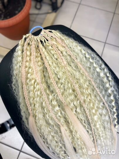 Афрохвост на резинке