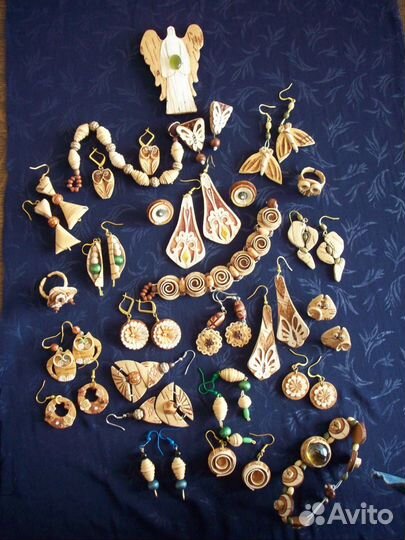 Берестяные украшения