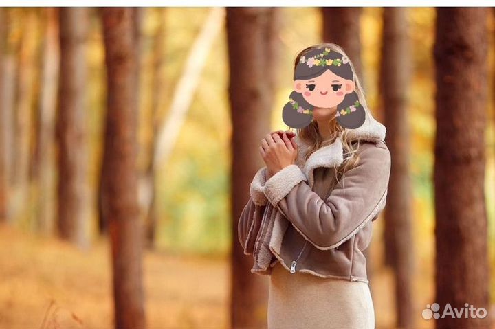 Дубленка женская 42 44